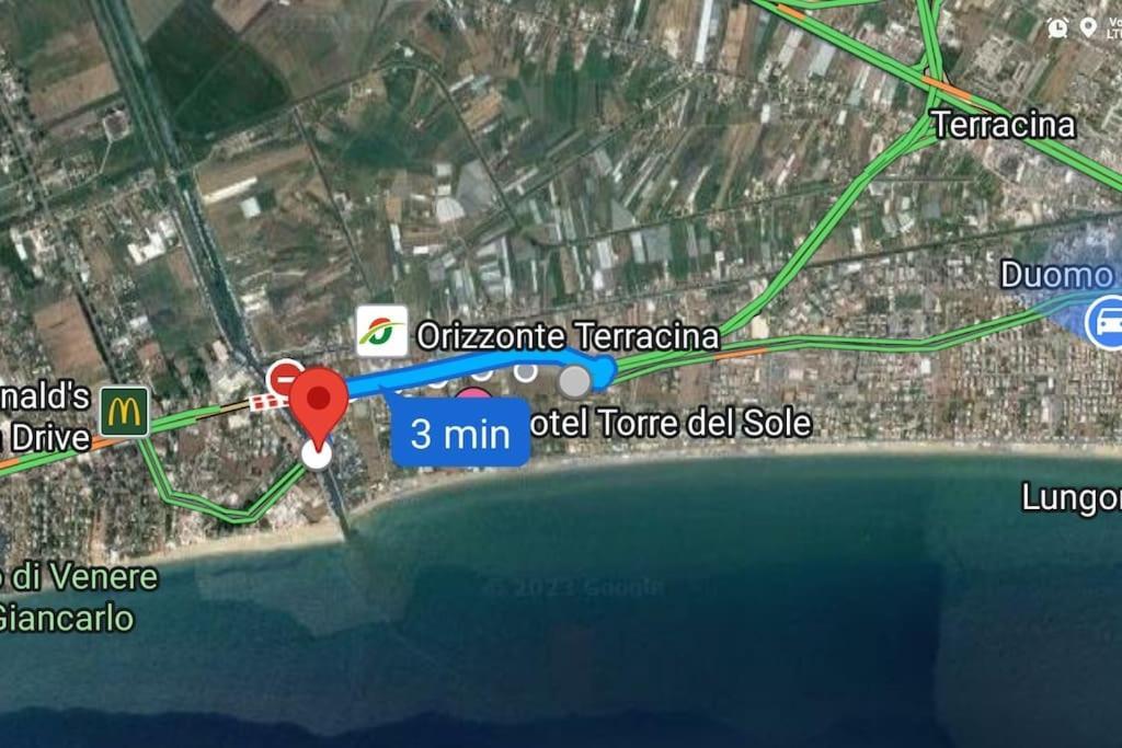 Inclanto Beach House, Mare A 150 Mt Terracina Exteriör bild