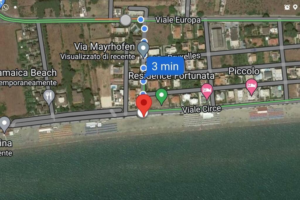 Inclanto Beach House, Mare A 150 Mt Terracina Exteriör bild